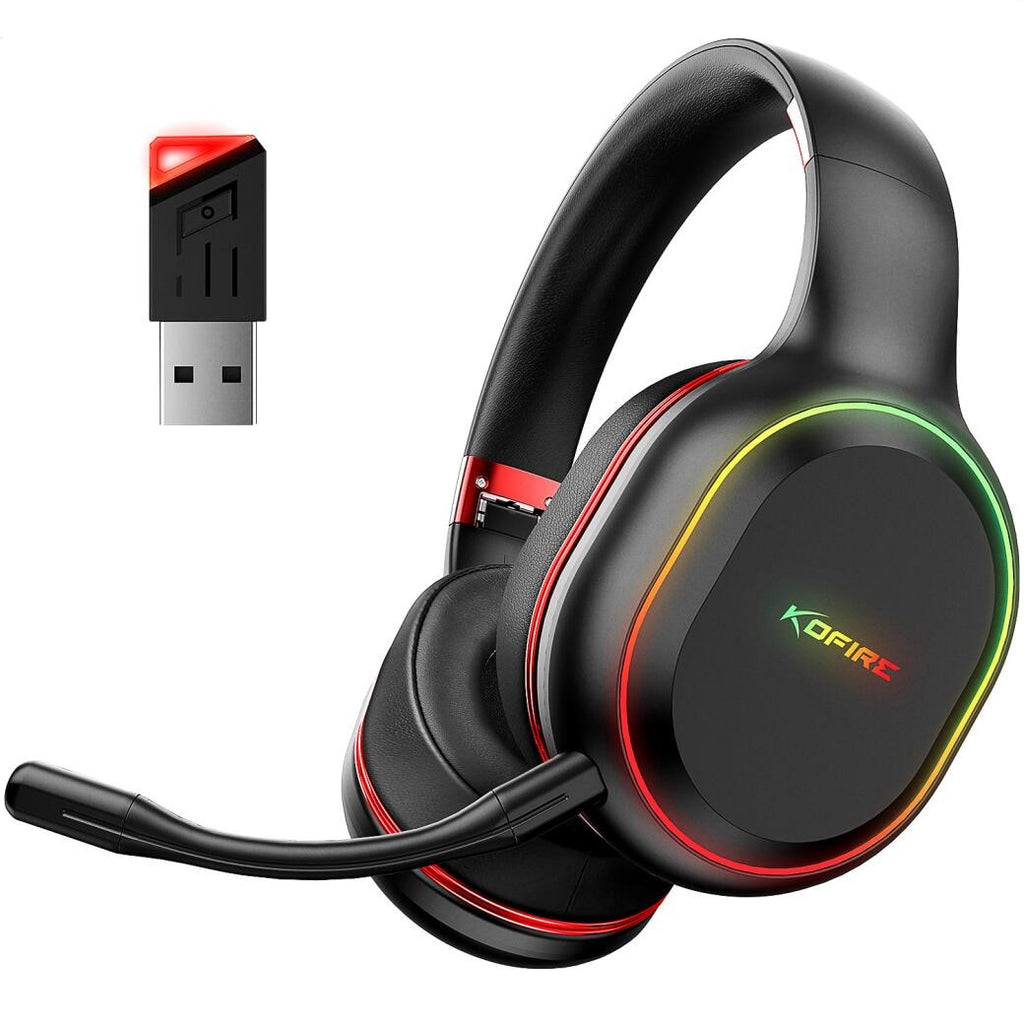 Picun UG-05 Wireless Bluetooth Gaming Headset Foldable With Vibration Sound Effect Led Gradient Lighting Gamer Dedicated Headset