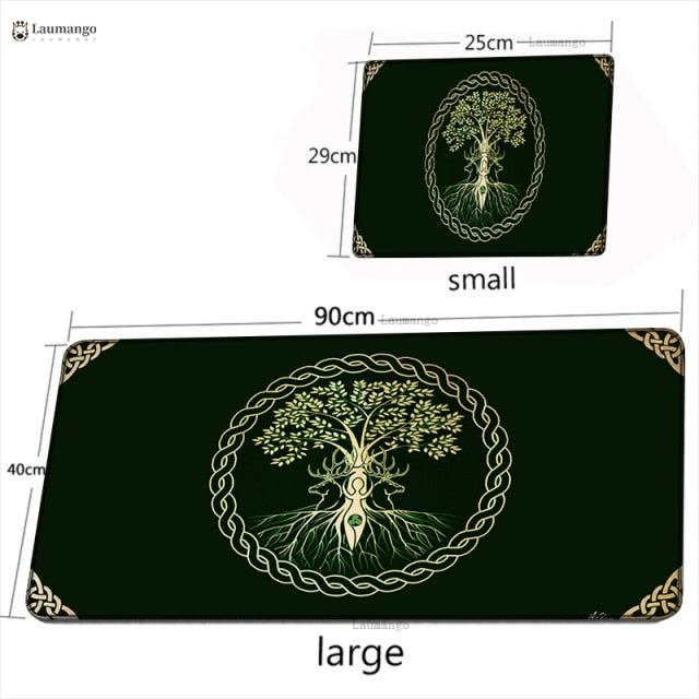 Elements of Chinese Style Mouse Pad Gaming Accessories Non-Slip Table Keyboard Desk Mat Gamer PC Rubber Carpet Dragon Mousepad