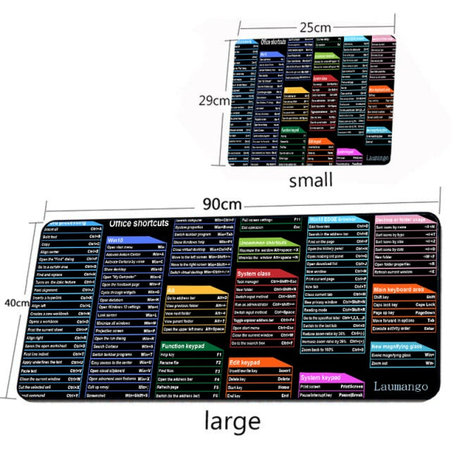 Elements of Chinese Style Mouse Pad Gaming Accessories Non-Slip Table Keyboard Desk Mat Gamer PC Rubber Carpet Dragon Mousepad