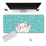 Cute Mouse Pad Comtuper Desk Mat Large XXL Mousepad Kawaii Gaming Accessoroes Laptop Gamer Keyboard MacBook Waterproof Maus Mat