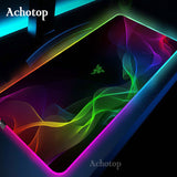 Large Office RGB LED Illumination Mouse Pad Mat Game Gamer Razer Gaming Mousepad Keyboard Compute Anime Desk Mat for CSGO