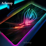 Large Office RGB LED Illumination Mouse Pad Mat Game Gamer Razer Gaming Mousepad Keyboard Compute Anime Desk Mat for CSGO
