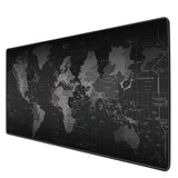 RGB Large Gaming Mouse Pad Old World Map Mousepad Non-slip Rubber Desk Mat Computer Pad Keyboard Pad Laptop Notebook Pad