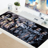 90x40CM Large Gaming Keyboard Mouse Pad Computer Gamer Tablet Desk Mousepad with Edge Locking XL Office Play Mice Mats