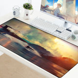 90x40CM Large Gaming Keyboard Mouse Pad Computer Gamer Tablet Desk Mousepad with Edge Locking XL Office Play Mice Mats