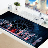 90x40CM Large Gaming Keyboard Mouse Pad Computer Gamer Tablet Desk Mousepad with Edge Locking XL Office Play Mice Mats