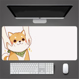 Cute Mouse Pad Comtuper Desk Mat Large XXL Mousepad Kawaii Gaming Accessoroes Laptop Gamer Keyboard MacBook Waterproof Maus Mat