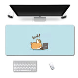 Cute Mouse Pad Comtuper Desk Mat Large XXL Mousepad Kawaii Gaming Accessoroes Laptop Gamer Keyboard MacBook Waterproof Maus Mat