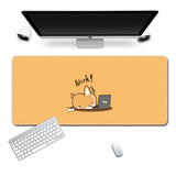 Cute Mouse Pad Comtuper Desk Mat Large XXL Mousepad Kawaii Gaming Accessoroes Laptop Gamer Keyboard MacBook Waterproof Maus Mat