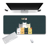 Cute Mouse Pad Comtuper Desk Mat Large XXL Mousepad Kawaii Gaming Accessoroes Laptop Gamer Keyboard MacBook Waterproof Maus Mat