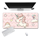 Cute Mouse Pad Comtuper Desk Mat Large XXL Mousepad Kawaii Gaming Accessoroes Laptop Gamer Keyboard MacBook Waterproof Maus Mat