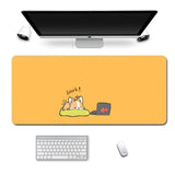 Cute Mouse Pad Comtuper Desk Mat Large XXL Mousepad Kawaii Gaming Accessoroes Laptop Gamer Keyboard MacBook Waterproof Maus Mat