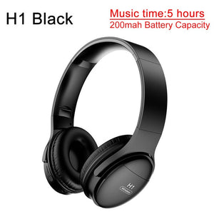 H1 Pro Bluetooth Headphones HIFI Stereo Wireless Earphone Gaming Headsets Over-ear Noise Canceling with Mic Support TF Card