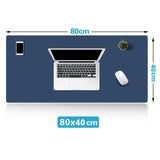 Large Mouse Pad Extra Big Non-Slip Desk Pad Waterproof PVC Leather Desk Table Protector Gaming Mouse Mat for Game Office Work