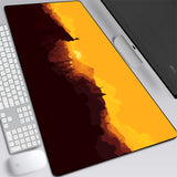 Deep forest firewatch Laptop Gamer Mousepad Gaming Mouse Pad Large Locking Edge Keyboard 70x30 cm Deak Mat for Cs Go LOL.