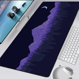 Deep forest firewatch Laptop Gamer Mousepad Gaming Mouse Pad Large Locking Edge Keyboard 70x30 cm Deak Mat for Cs Go LOL.