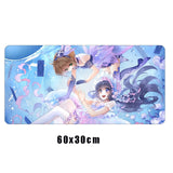 Anime mouse pad Cardcaptor Sakura Gamer Mousepad cute Desk Mat washable Large Gaming Mouse mat Locking Edge keyboard desk pads