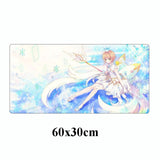 Anime mouse pad Cardcaptor Sakura Gamer Mousepad cute Desk Mat washable Large Gaming Mouse mat Locking Edge keyboard desk pads