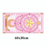 Anime mouse pad Cardcaptor Sakura Gamer Mousepad cute Desk Mat washable Large Gaming Mouse mat Locking Edge keyboard desk pads
