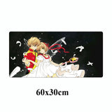Anime mouse pad Cardcaptor Sakura Gamer Mousepad cute Desk Mat washable Large Gaming Mouse mat Locking Edge keyboard desk pads