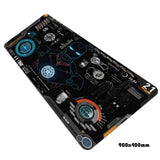 Large Computer Mousepad DIY Mose Pad Gamer Keyboard Mouse Mats Xxl Gaming Accessiores Desk Mat Anime Kawaii Girl Mausepad Marble