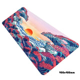 Large Computer Mousepad DIY Mose Pad Gamer Keyboard Mouse Mats Xxl Gaming Accessiores Desk Mat Anime Kawaii Girl Mausepad Marble