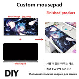 Large Computer Mousepad DIY Mose Pad Gamer Keyboard Mouse Mats Xxl Gaming Accessiores Desk Mat Anime Kawaii Girl Mausepad Marble