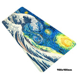 Large Computer Mousepad DIY Mose Pad Gamer Keyboard Mouse Mats Xxl Gaming Accessiores Desk Mat Anime Kawaii Girl Mausepad Marble