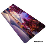 Large Computer Mousepad DIY Mose Pad Gamer Keyboard Mouse Mats Xxl Gaming Accessiores Desk Mat Anime Kawaii Girl Mausepad Marble