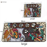 Elements of Chinese Style Mouse Pad Gaming Accessories Non-Slip Table Keyboard Desk Mat Gamer PC Rubber Carpet Dragon Mousepad