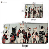 Elements of Chinese Style Mouse Pad Gaming Accessories Non-Slip Table Keyboard Desk Mat Gamer PC Rubber Carpet Dragon Mousepad