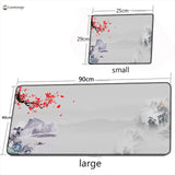 Elements of Chinese Style Mouse Pad Gaming Accessories Non-Slip Table Keyboard Desk Mat Gamer PC Rubber Carpet Dragon Mousepad