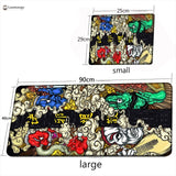 Elements of Chinese Style Mouse Pad Gaming Accessories Non-Slip Table Keyboard Desk Mat Gamer PC Rubber Carpet Dragon Mousepad