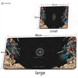 Elements of Chinese Style Mouse Pad Gaming Accessories Non-Slip Table Keyboard Desk Mat Gamer PC Rubber Carpet Dragon Mousepad