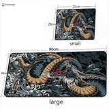 Elements of Chinese Style Mouse Pad Gaming Accessories Non-Slip Table Keyboard Desk Mat Gamer PC Rubber Carpet Dragon Mousepad