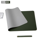 PU Leather Desk Mat Laptop pad Double-side Portable Large Easy Clean Mouse Pad Gamer Waterproof Mat Computer Keyboard Mousepads