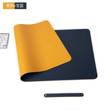 PU Leather Desk Mat Laptop pad Double-side Portable Large Easy Clean Mouse Pad Gamer Waterproof Mat Computer Keyboard Mousepads
