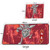 Elements of Chinese Style Mouse Pad Gaming Accessories Non-Slip Table Keyboard Desk Mat Gamer PC Rubber Carpet Dragon Mousepad