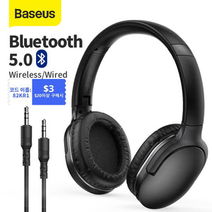 Baseus D02 Pro Wireless Headphones Bluetooth Earphone 5.0 Foldable Headset Sport Headphone Gaming Phone Fone Bluetooth Earbuds