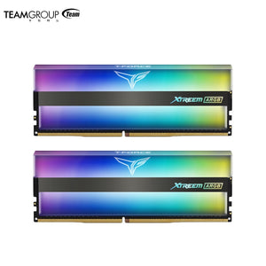 TEAMGROUP T-Force Xtreem ARGB 4000MHz CL18 16GB Kit (2x8GB) PC4-32000 Dual Channel DDR4 DRAM Desktop Gaming Memory Ram (Blue)