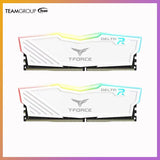 TEAMGROUP Delta RGB DDR4 16GB  CL16 8GB 16GB 3200MHZ  Desktop Gaming Memory Module Ram White
