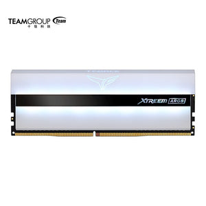 TEAMGROUP T-Force Xtreem ARGB 4000MHz CL18 16GB (2x8GB) PC4-32000 Dual Channel DDR4 DRAM Desktop Gaming Memory Ram White