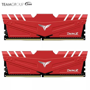 TEAMGROUP T-Force Dark Z 32GB (2x16GB) DDR4 Dram 3600MHz Desktop Memory Module Ram Red)