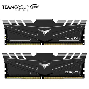 TEAMGROUP T-Force Dark Za (Alpha) 16GB Kit (2x8GB)  DDR4 Dram 4000MHz CL18 Desktop Memory Module Ram for AMD